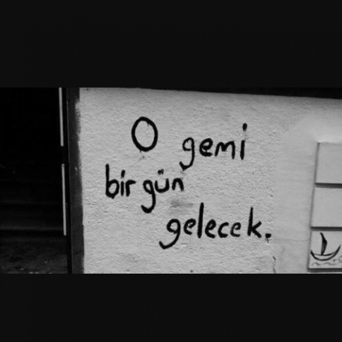 gecenin duvar yazısı