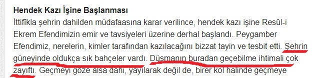 hendek savaşındaki inanılmaz mantık hatası