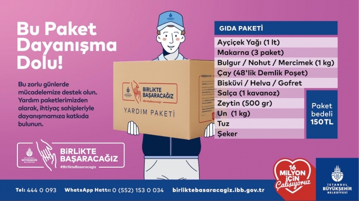 imamoğlu nun destek ve bağış kampanyası başlatması