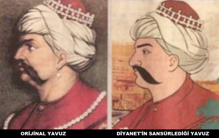 diyanetin yavuz sultan selim in küpesini çıkarması