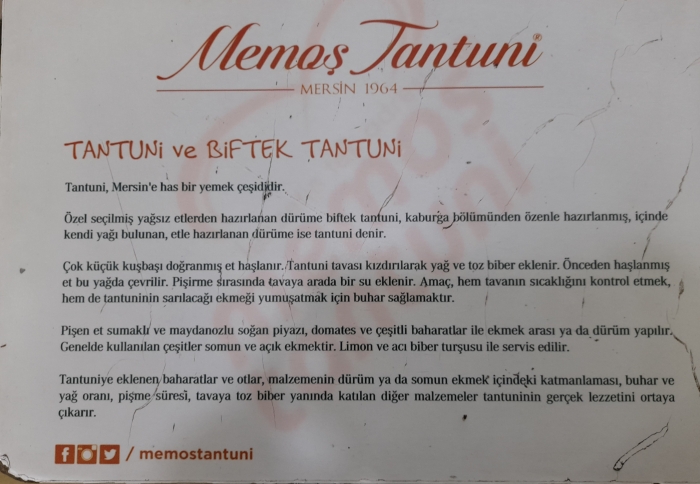 memoş tantuni
