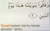 ahirette hesaba çekilmek / #2214254
