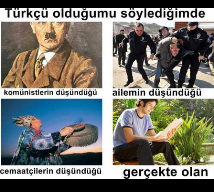 siyasi görüşünüzü tek görselle açıklayın