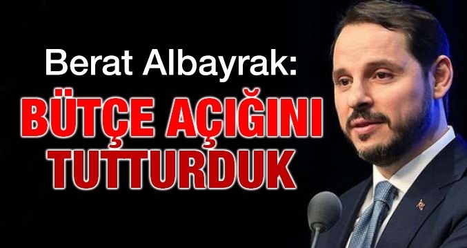 bütçe açığı hedefini tutturmayı başarmak