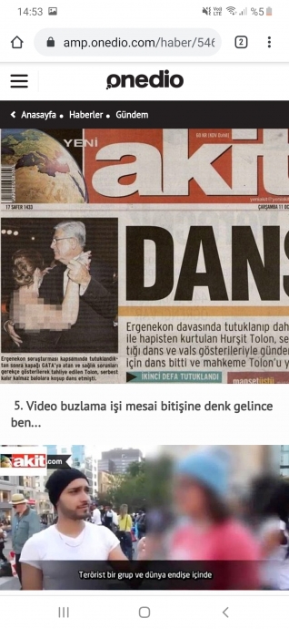 yeni akit in fotoğrafını sansürlediği kadınlar