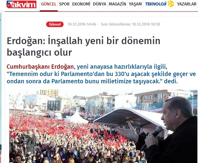 recep tayyip erdoğan ile yeni bir dönem