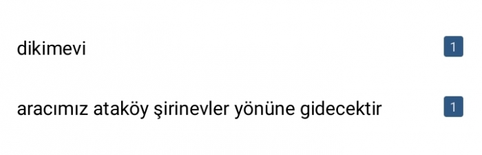 başlıkları alt alta okumak