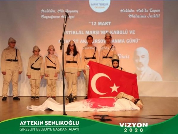 akp li adayın şehidi seçim malzemesi yapması