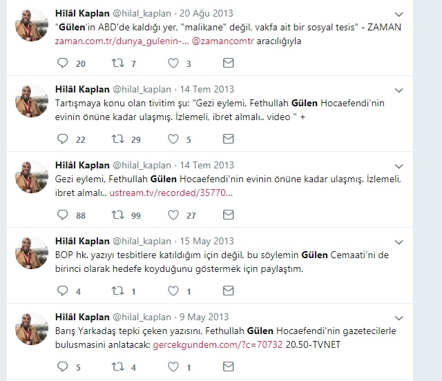 akp lilerin fetöcü tweetlerini bulma yöntemi
