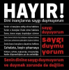 inanmıyorsan da saygı duy