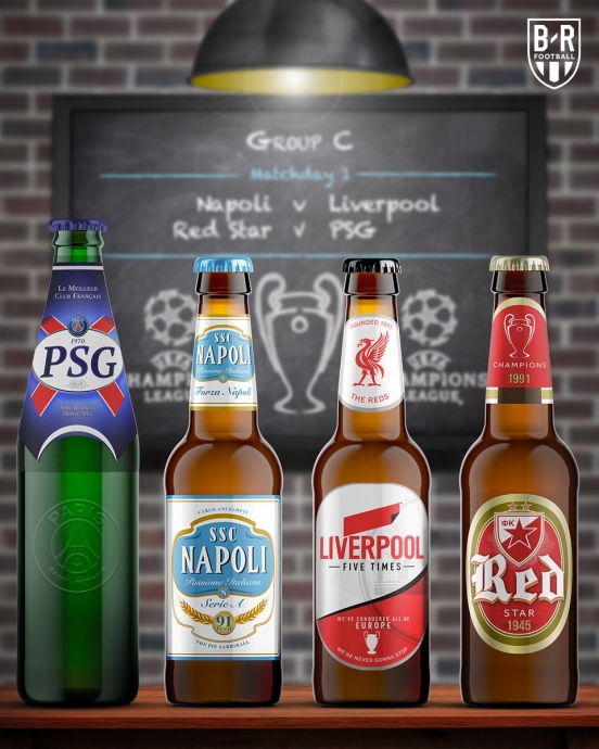 ucl gruplarına göre ülkelerin biraları