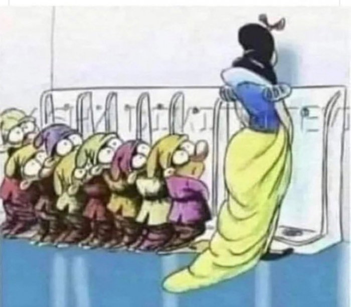 yedi cüceler ve pamuk travesti alev