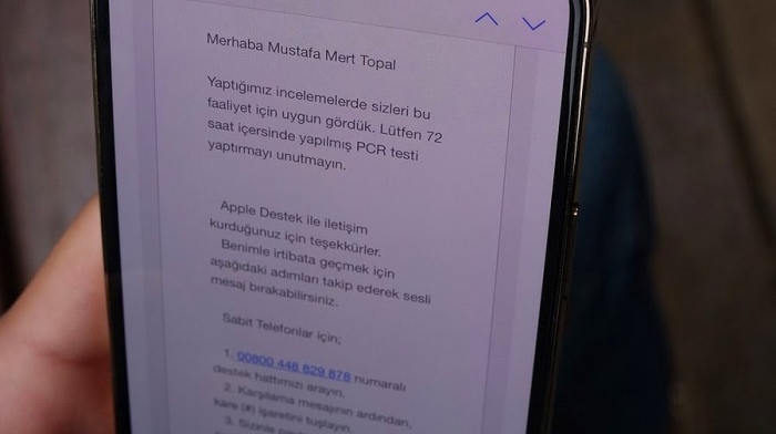trabzonlu çocuğun apple ın reklam yüzü olması