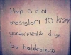 gecenin duvar yazısı / #1544148