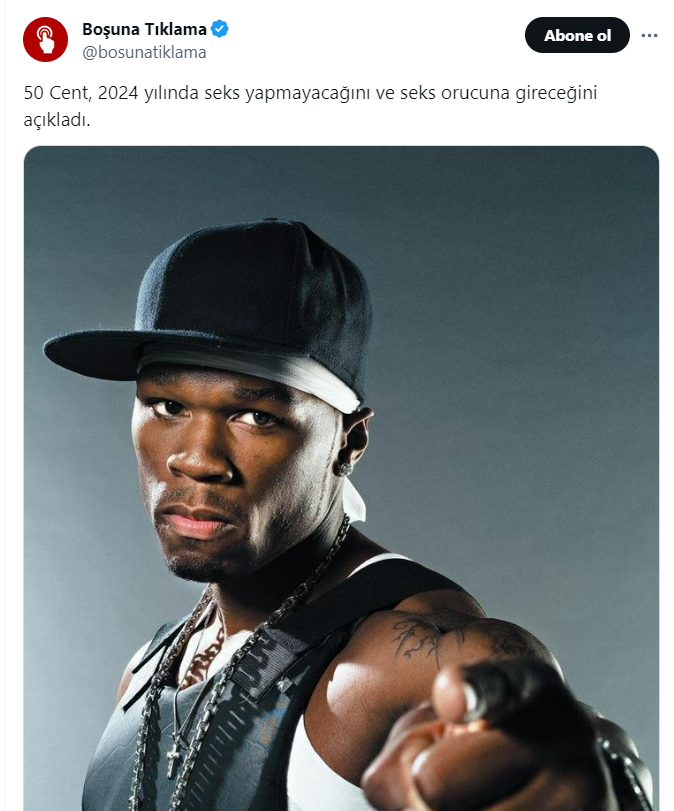 50 cent in 2024 de seks yapmayacağım demesi 2345560 uludağ sözlük galeri