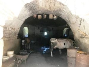 erzincan kalesinin ahır yapılması