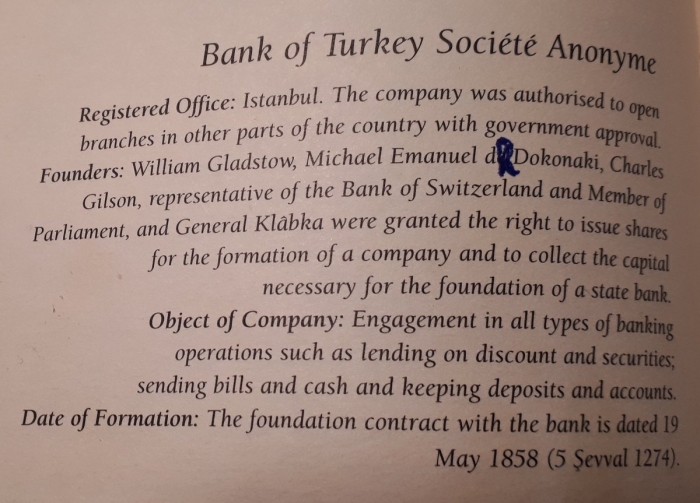 ingilizlere merkez bankası kurma izni veren ecdat