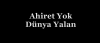 ölümden sonra hayat yoktur / #1312666