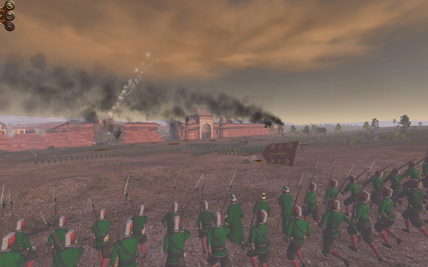 Стрельба шеренгой empire total war