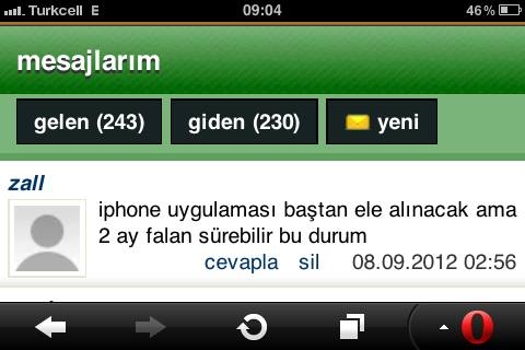zall ın iphone uygulamasını baştan ele alması