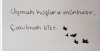 gecenin duvar yazısı / #1336223