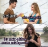 selam yazan erkeği savcılığa vermek