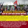 20 kasım 2016 chp hdp ortak mitingi