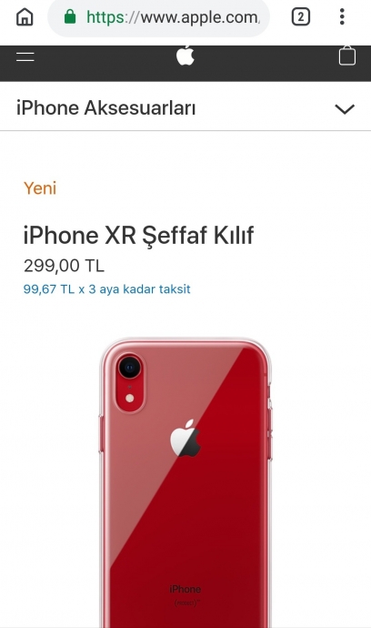 apple ın şeffaf kılıfı 300 liraya satması