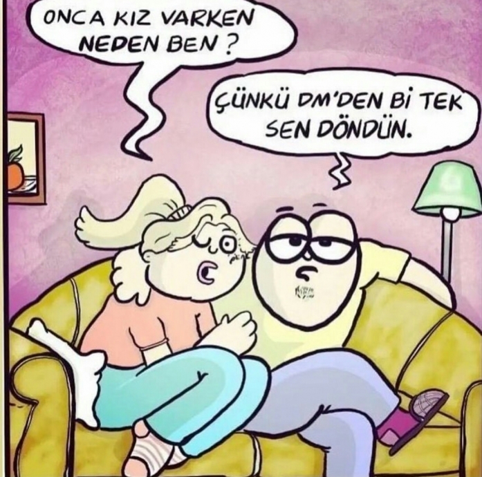 geceye bir karikatür bırak