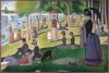 grande jatte adası nda bir pazar öğleden sonrası / #2035572