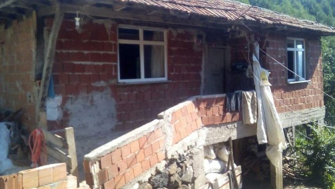 ordu valisinin şehit evini tamir sözünü tutmaması