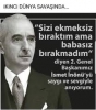 geceye bir ismet inönü sözü bırak