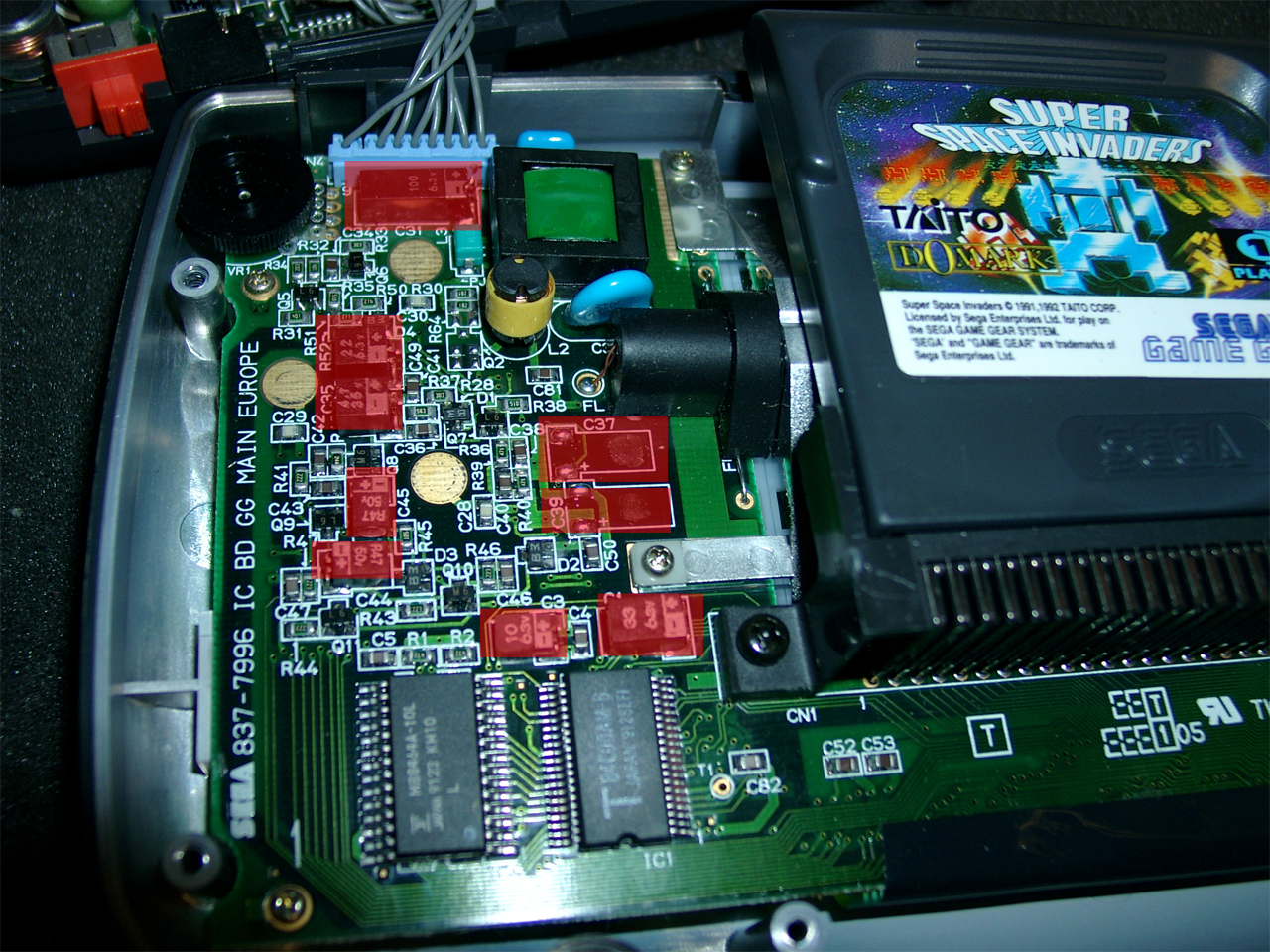 Gear rom. Sega game Gear motherboard. Sega Master System плата. Sega game Gear плата. Sega gg конденсаторы.