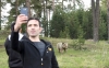 ayılarla selfie çeken karslı vatandaşlar / #1432785
