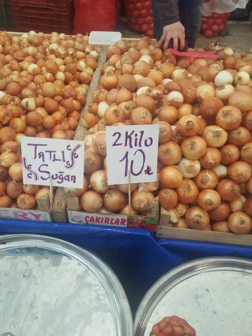 kilosu 5 liradan soğan yiyen ümmet
