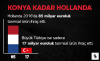 hollanda nın konya kadar olması