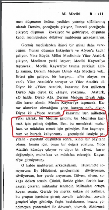 ülke saldırı altındayken meclisin tatilde olması