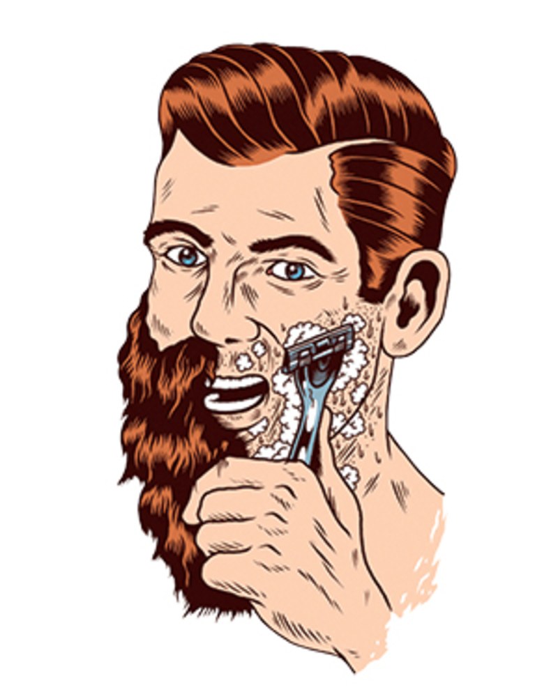 Брил тг. Шаржи на бородатых мужчин. Мужчина с бородой арт. Нарисованный мужчина с бородой. Сбривание бороды карикатура.