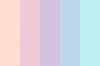 pastel renk