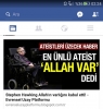 stephen hawking in allah ın varlığını kabul etmesi