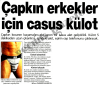 çapkın erkekler için casus külot / #1986678