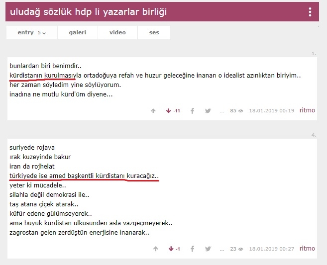 uludağ sözlük hdp li yazarlar birliği