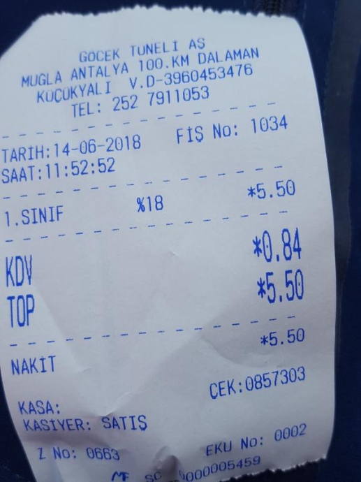 karadeniz ve doğuda yollar köprüler ücretli olsun