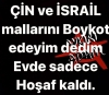 israili boykot için alınmaması gereken ürünler / #2151648