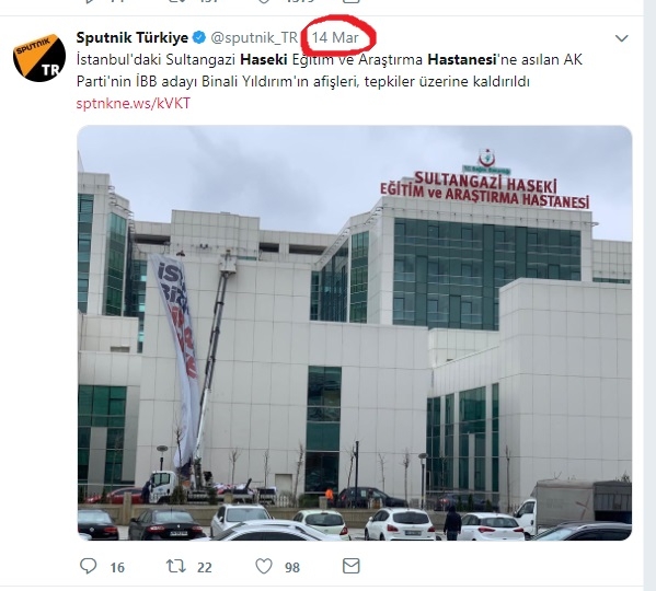 7 ay önce açılan hastaneyi yeniden açmak