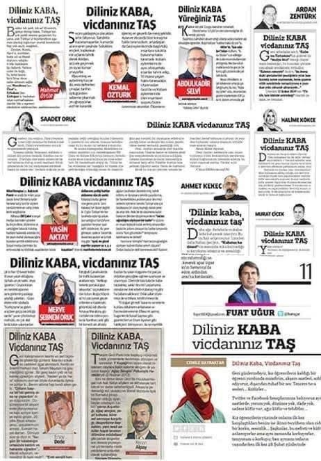 bugün dokuz ayrı yazarın imamoğlu na yüklenmesi