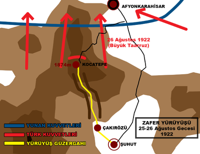 26 ağustos zafer yolu