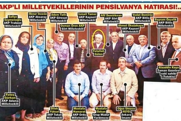 feto ile poz veren 7 akp linin vekil adayı olması