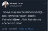 aa muhabiri musab turan ın babasının tweetleri