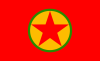 kürdistan bayrağını pkk bayrağı zannetmek